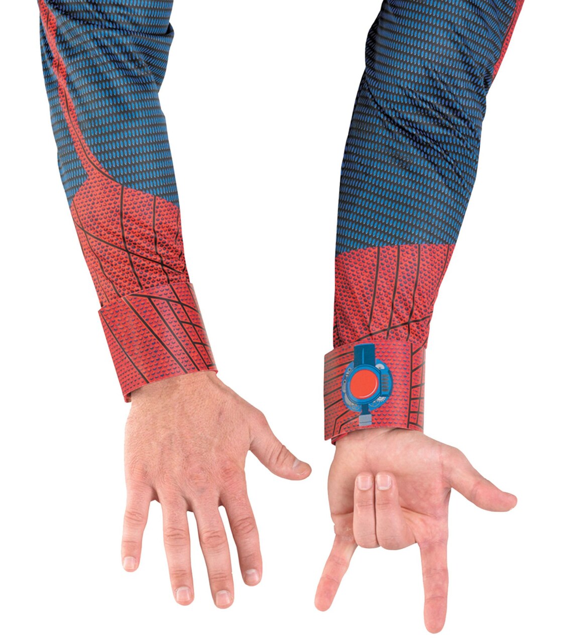 The Costume Center Blue and Red Spiderman Web Shooter Halloween Prop - One Size